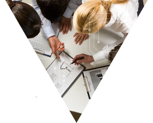 coworkers working together